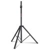 5 Core PA Speaker Stands Adjustable Height Professional Heavy Duty DJ Tripod with Mounting Bracket and Tie; Extend from 40 to 72 inches; Black - Suppo