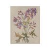 Linen Botanicals Illustration 3-piece Canvas Wall Art Set