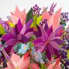 1pc Holiday Pop-Up Flower Bouquet; Paper Flower Bouquet