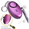 3packs Emergency Personal Alarm, 140DB Personal Siren Keychain With LED Lights, Emergency Security Alarm