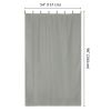 W54*L96in Outdoor Patio Curtain/Gray