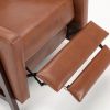 Madeline Push Back Recliner -Caramel