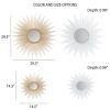 Fiore Sunburst Wall Decor Mirror 29.5"D