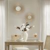 Fiore Sunburst Wall Decor Mirror 14.5"D