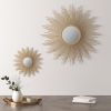 Fiore Sunburst Wall Decor Mirror 29.5"D