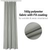 W54*L96in Outdoor Patio Curtain/Gray