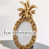 Pineapple 3.5x5 Picture Frame Vintage Gold Photo Frame Resin Photo Frame Tabletop Display Home Decorative Ornaments