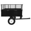 Tipping Trailer for Lawn Mower 661.4 lb Load