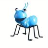 1pc Metal Ant Ornament Colorful Cute Insect For Hanging Wall Art Garden Lawn Home Decor Indoor Outdoor