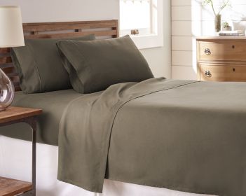 Soft Essentials Bed Sheet Set,King (Actual Color: Taupe)