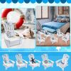 Beach Chair Home Decoration Creative Cute Ocean Beach Chair Ornament Wooden Craft Mini Miniature Kids Toy Decoraci√≥n Hogar