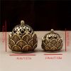 1pc Hollow Lotus Incense Burner Hollow Incense Serving Tea Table Ornament Mini Incense Burner