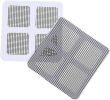 Door Window Screen Repair_Tape 5PCS; 5PCS Waterproof Fiberglass Mesh Covered Repair_Roll Kit; Strong Adhesive Window Vinyl Screen Patch Suitable for C