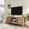 WESOME TV Stand Storage Media Console Entertainment Center with 2 Doors, Multiple Colors