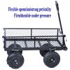 Wagon Cart Garden cart trucks make it easier to transport firewood