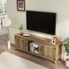 WESOME TV Stand Storage Media Console Entertainment Center with 2 Doors, Multiple Colors