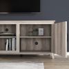 WESOME TV Stand Storage Media Console Entertainment Center with 2 Doors, Multiple Colors