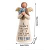 Sisters And Friends Sculpture Decorative Ornaments; Celebrating And Commemorating Friendship; Resin Crafts