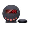 LED Vibrating Loud Alarm Clock Strong Bed Vibration Shaker for Heavy Sleepers Deaf Senior Kids Display Dimmer Snooze USB Charger